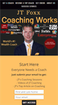 Mobile Screenshot of jtfoxxcoaching.com