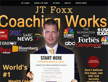Tablet Screenshot of jtfoxxcoaching.com
